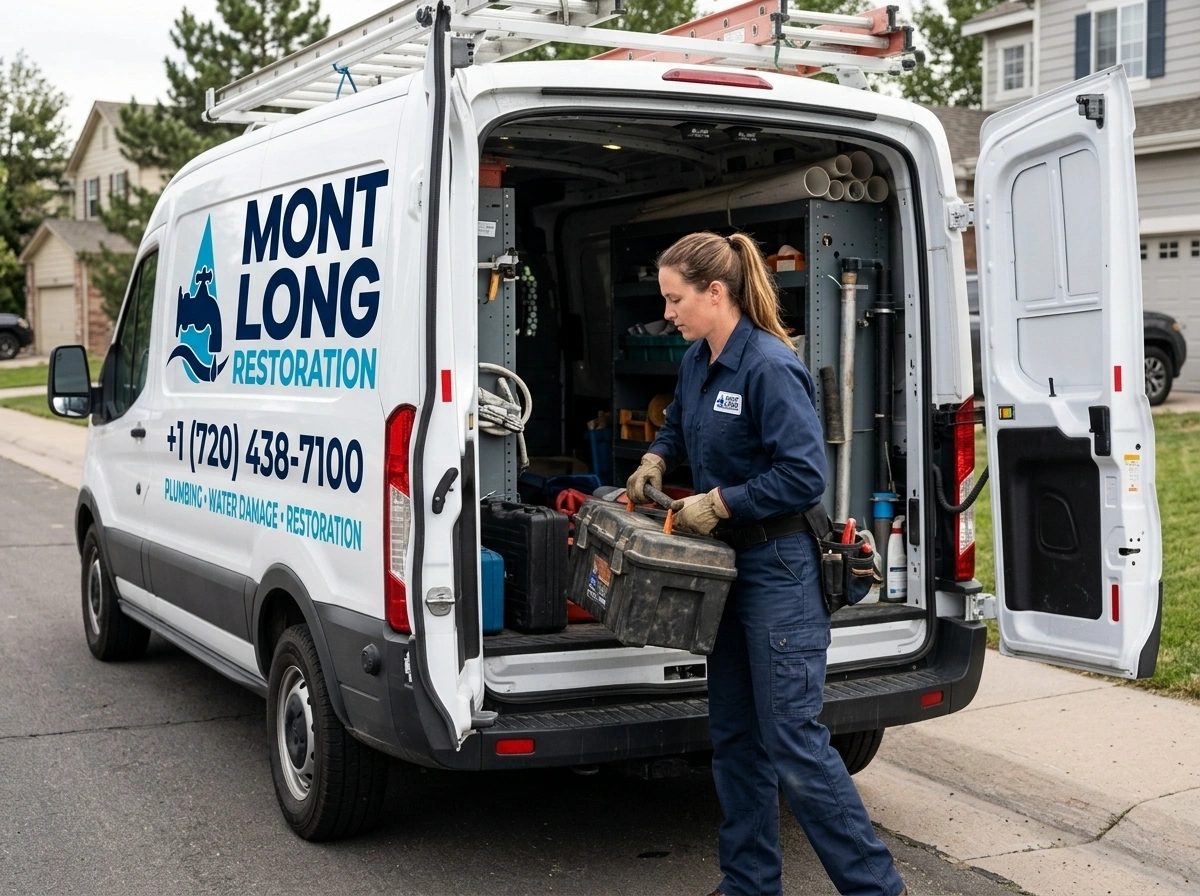 Rapid Response Water Damage Service Van Mont Long Restoration Longmont CO